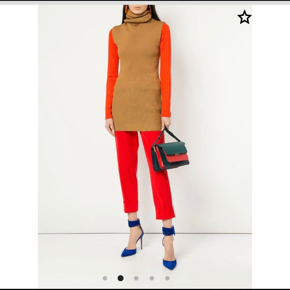 Like new Marni ribbed turtleneck top/dress